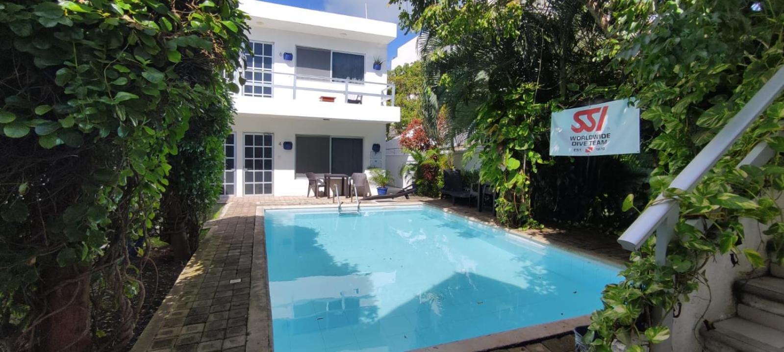 Azul Mar Diving And Lodge Puerto Morelos Ngoại thất bức ảnh